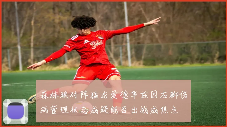 森林狼对阵猛龙爱德华兹因右脚伤病管理状态成疑能否出战成焦点